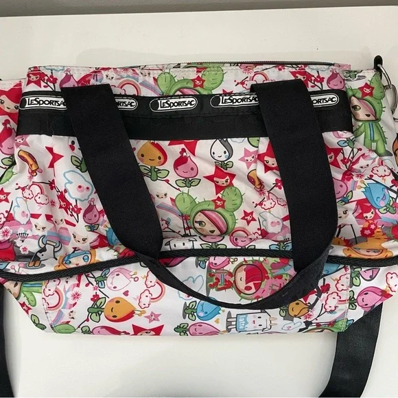 Le SportSac x Tokidoki Purse Tote Bag Crossbody Anime Kawaii Y2K - Picture 4 of 5
